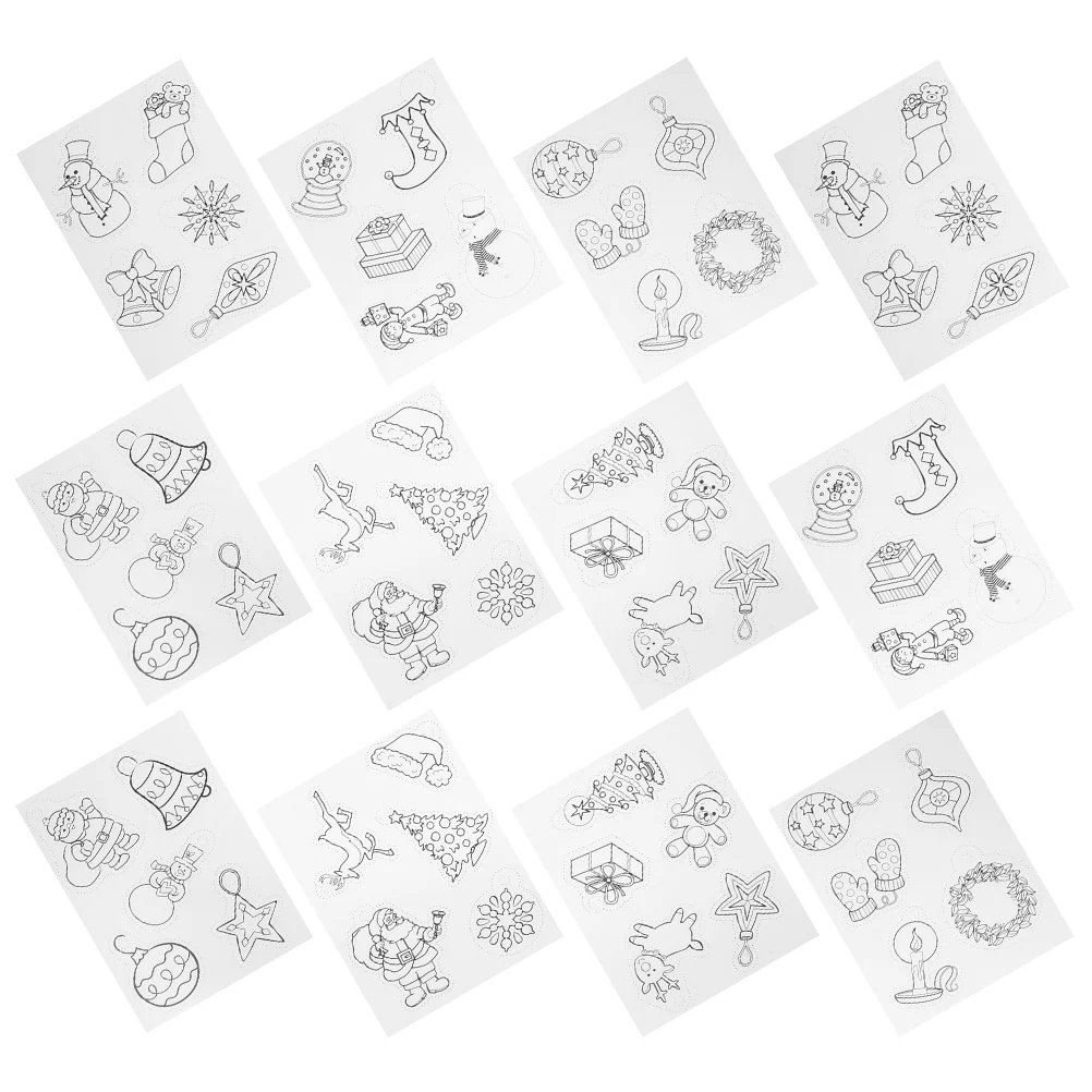 

Shrinksheets Shrinky Christmas Paper Heat Shrinkable Craftssheet Films Dinkclearsanded Craft Material Holiday Stuffing Film