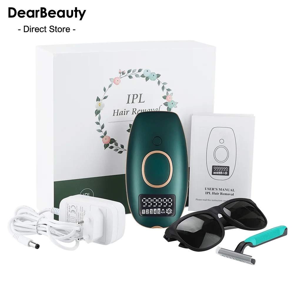 

Photoepilator IPL Laser Hair Removal Dual Flash Modes For Women And Men Whole Body Leg Hair Armpit Hair Painless Removal