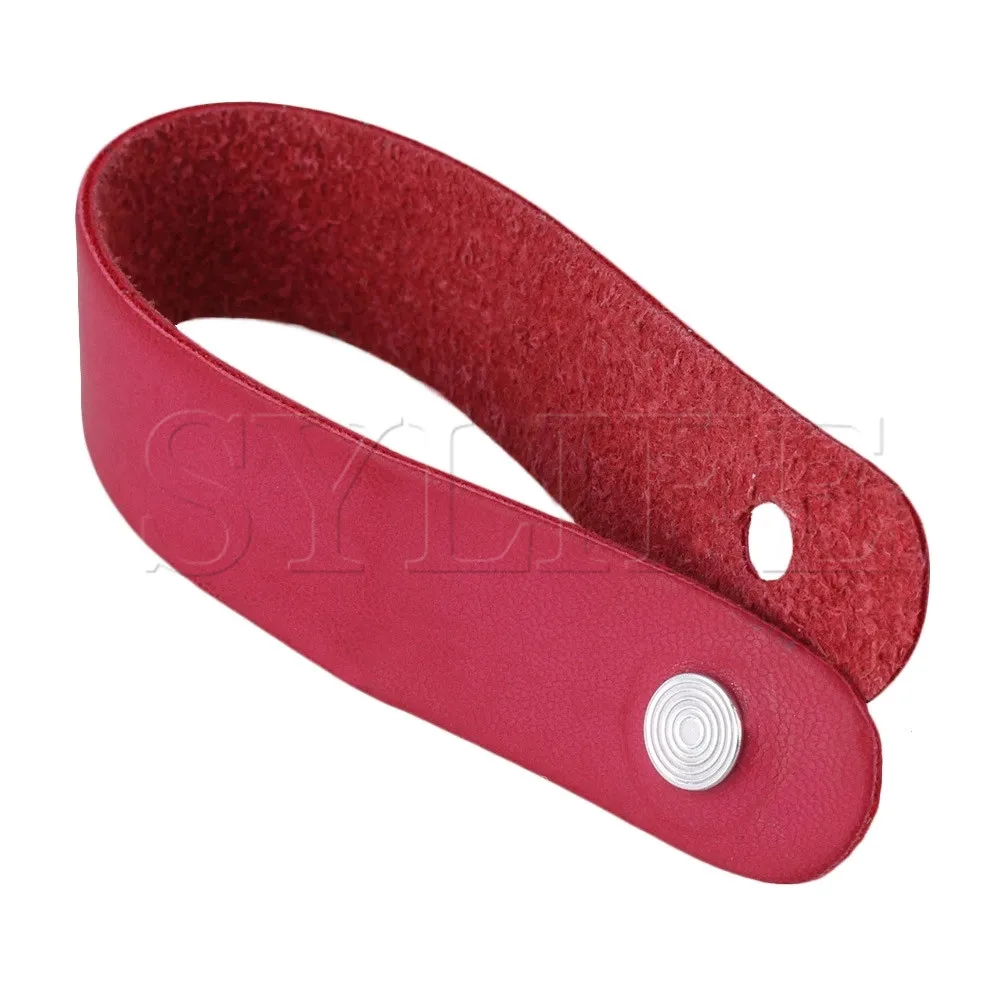 

Red Guitar Headstock Tie Leather 198x20 мм музыкальные аксессуары