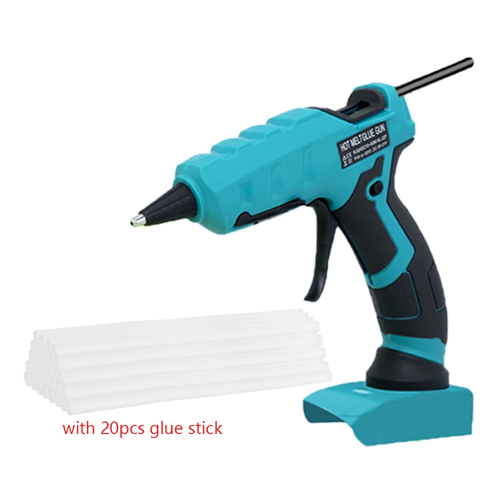 

Wireless Lithium Battery Hot Melt Glue Gun For Makita BL1830 For Milwaukee For Bosch For Black&Decker For Dewalt DCB183 DCB609