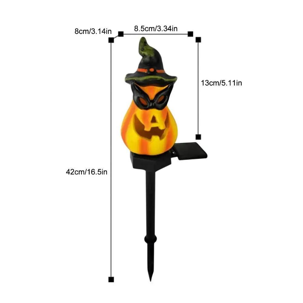 2024 тыквы на солнечных батареях креативные милые садовые украшения для двора