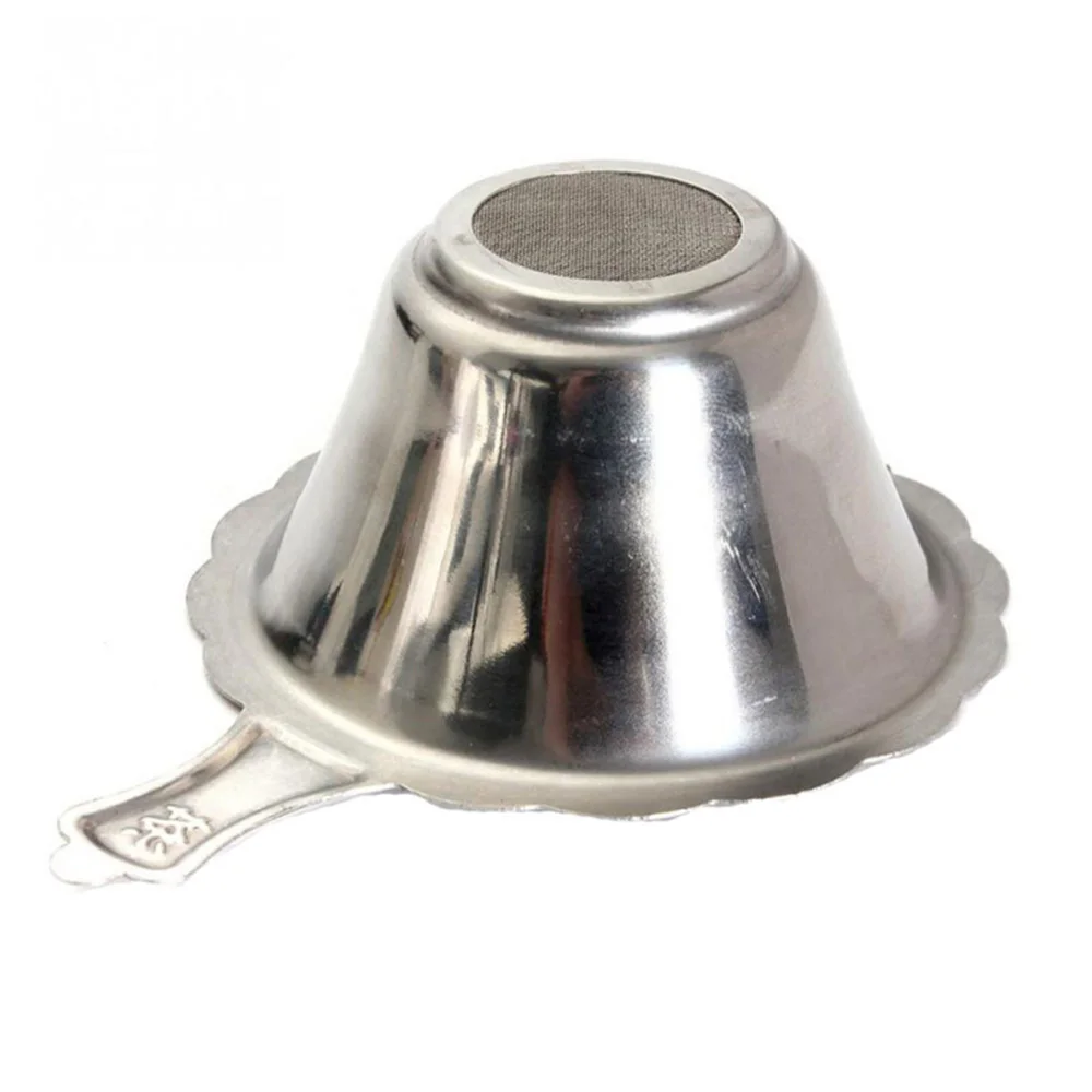 Сетчатый фильтр для дома и гостиной серебристый сито из нержавеющей стали чайная