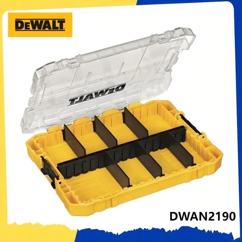 

DEWALT DWAN2190 Прочный ящик для инструментов — средний, с разделенной для деталей/аксессуаров, прочный футляр для хранения