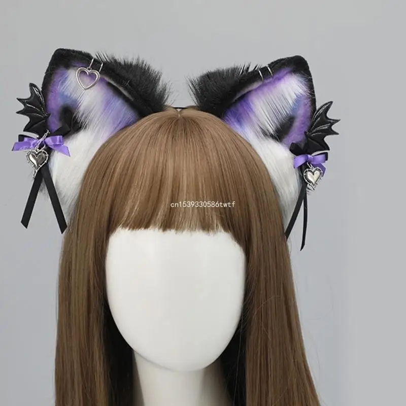 

Anime Cosplay Props Wolf Hair Hoop Furry Hair Styling for Comic Con Dropship