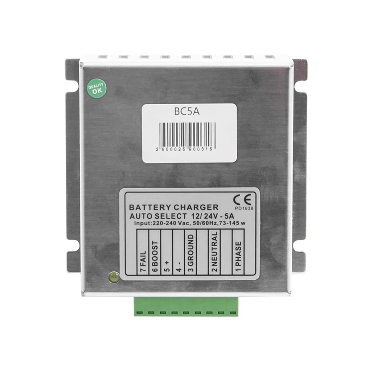 Генератор BC5A 12 В/24 В автоматический интеллектуальный модуль зарядного