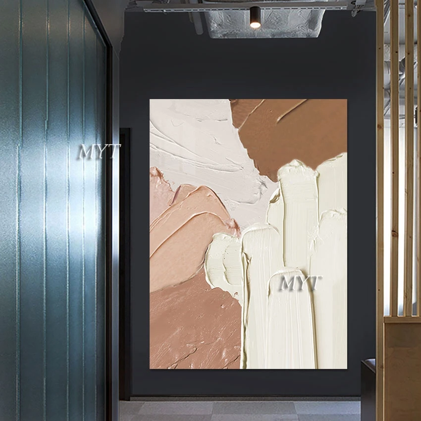 Современная Картина ручная работа картина маслом абстрактная Холст Искусство