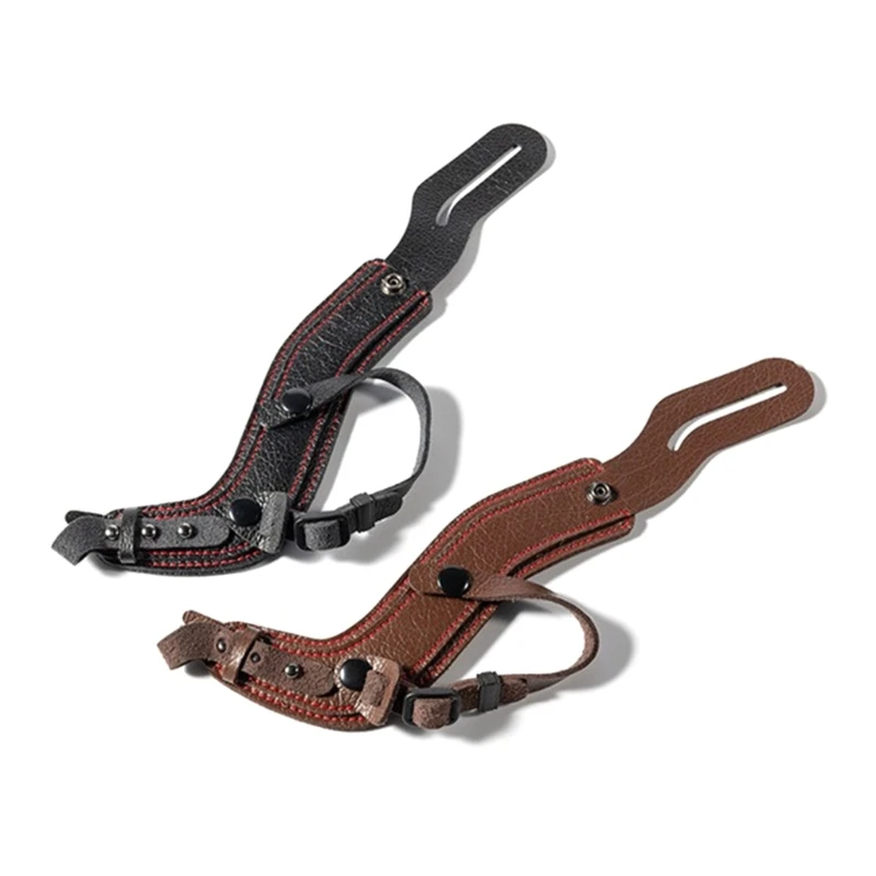 

2023 New Camera Leather Wrist Strap DSLR Portable Waterproof Hand Belt Holder Shockproof Strap Outdoor SLR Camera Wristband