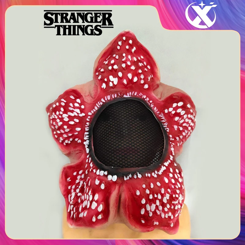 

Цветочная маска Cannibal, странные дела, Demogorgon, светодиодный ная маска для косплея, реквизит для вечевечерние НКИ на Хэллоуин, игрушка и подарки
