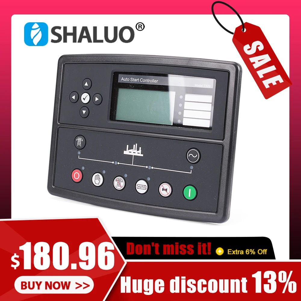 Высококачественный запасной контроллер генератора автозапуска DSE7320 MKII AMF 7320 модуль управления генератором переменного тока