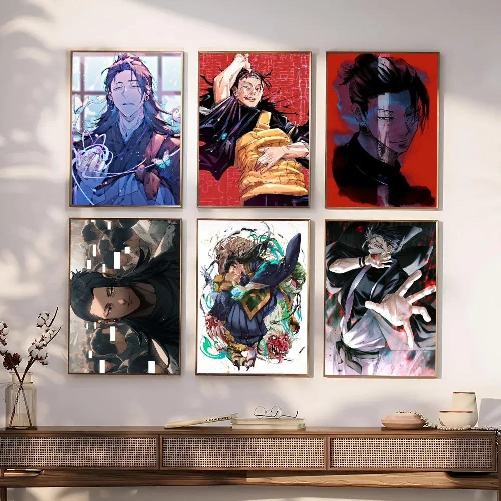 Художественный постер юютсу кайсен гето сугуру бумажный с принтом для дома