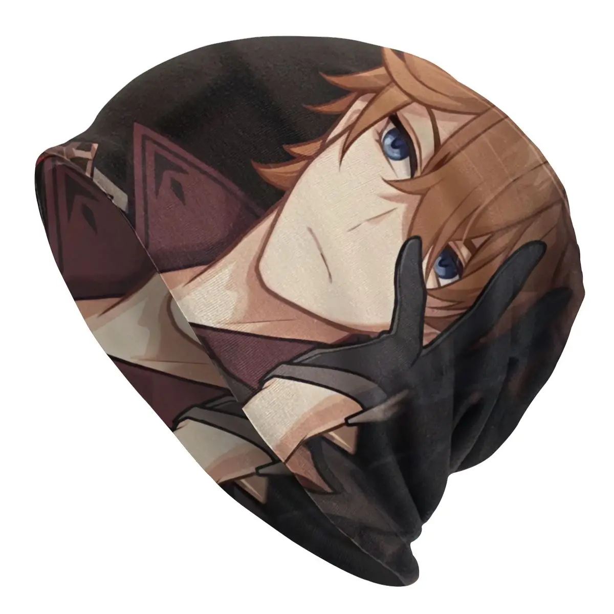

Childe Tartaglia Genshin Impact Skullies Beanies Caps Men Women Unisex Outdoor Winter Warm Knit Hat Adult Anime Game Bonnet Hats