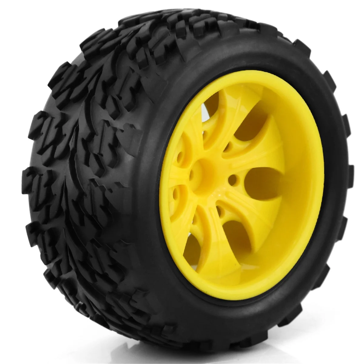 4 шт. 118 мм 1/10 RC Monster Truck Buggy шины для колес пенопластовые вставки 12 шестигранные Traxxas