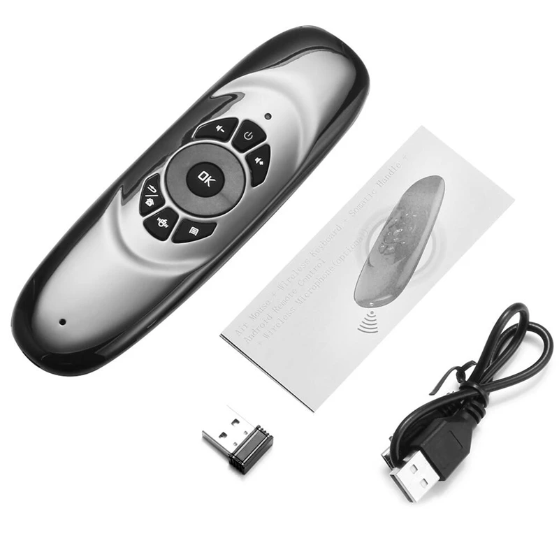 NEW-C120 Mini Fly 2 4G беспроводной игровой пульт для ПК Android TV BOX проектор геймерская
