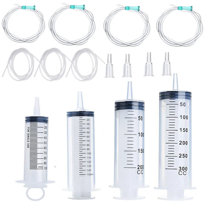 Large Capacity Syringe Reusable   Plastic Pump Nutrient Sterile Health Measuring Syringe pumping oil feeding enema glue filling