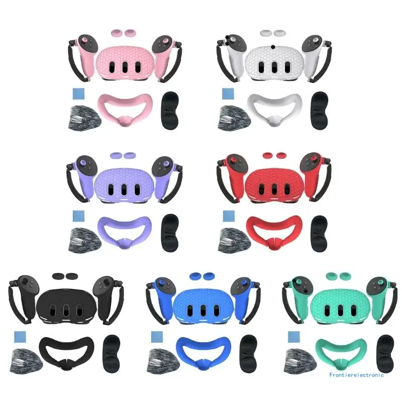 

Accessory Set/7pcs for VR Headset Protective Cover Controller Grip Lens Cover DropShipping