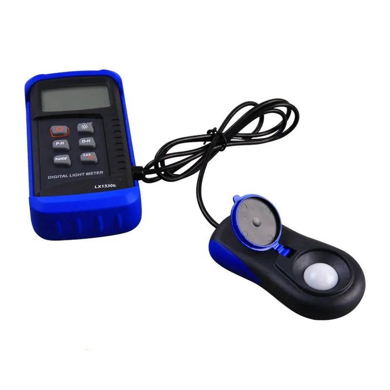 Измеритель освещенности Цифровой люксметр ЖК-дисплей 0-200 000 люминометр Люкс и