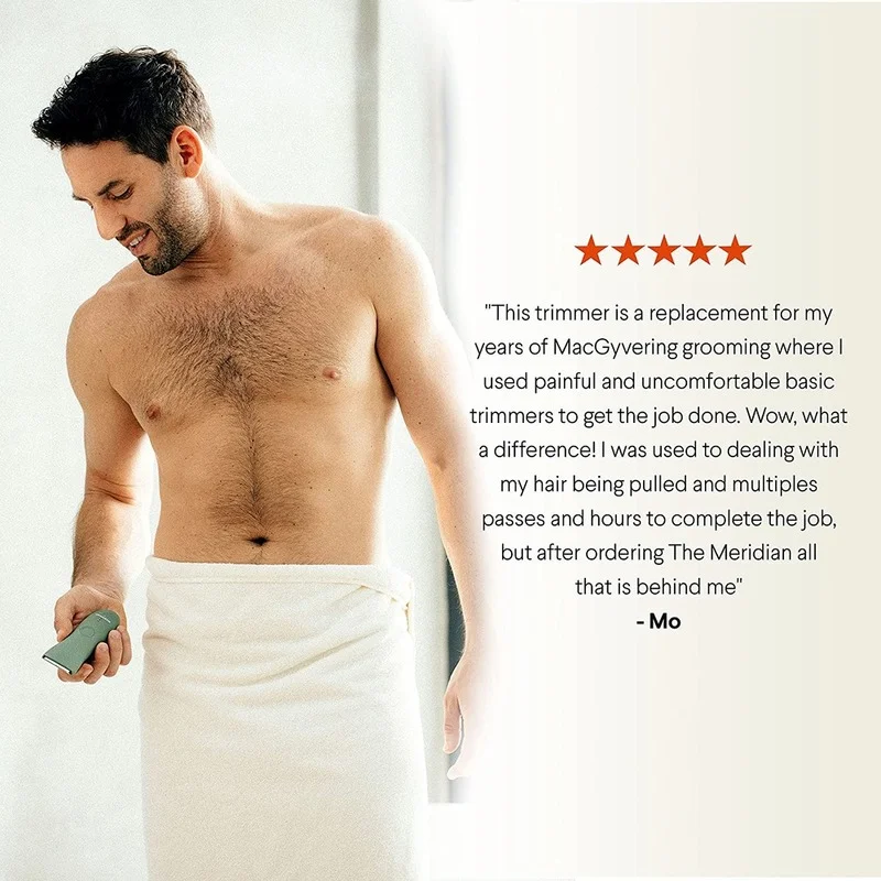 Триммер для волос электрический триммер ниже пояса мужчин легко намокаемый