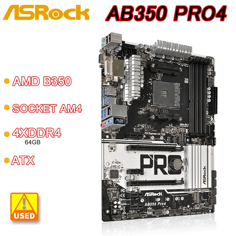 ASROCK AB350 Pro4