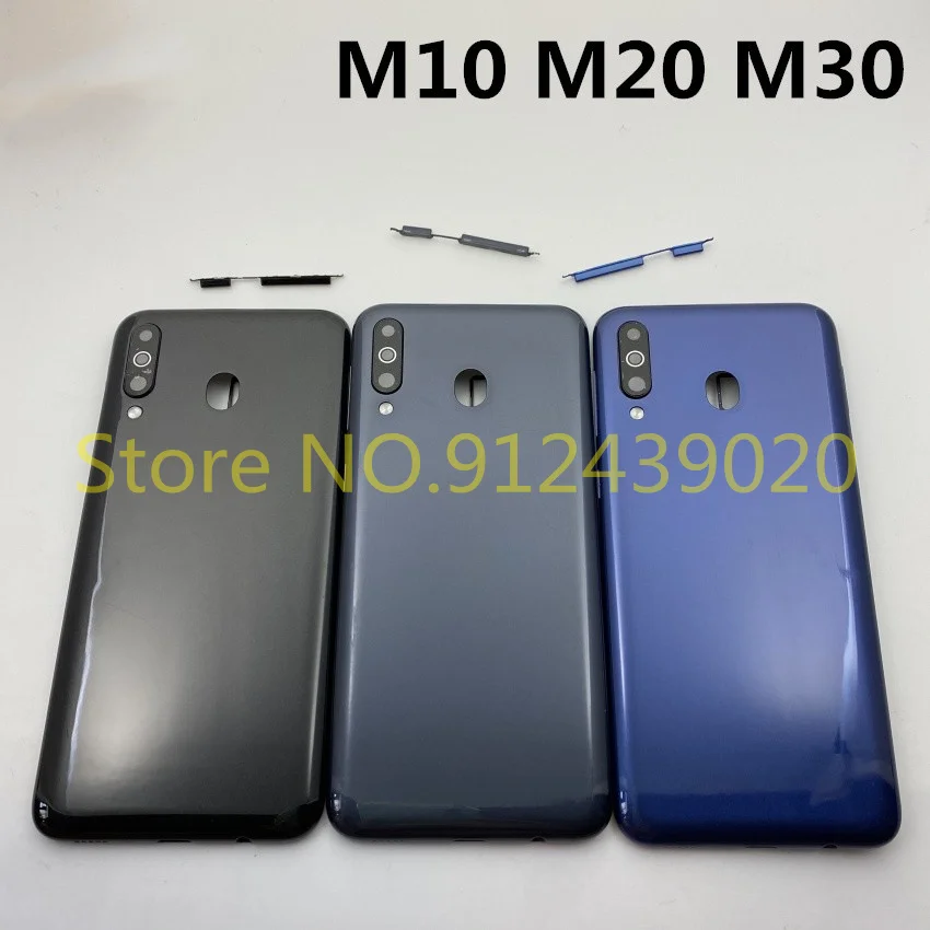 Оригинальная задняя крышка батарейного отсека для SAMSUNG Galaxy M10 M20 M30 M11 M21 M31 корпуса