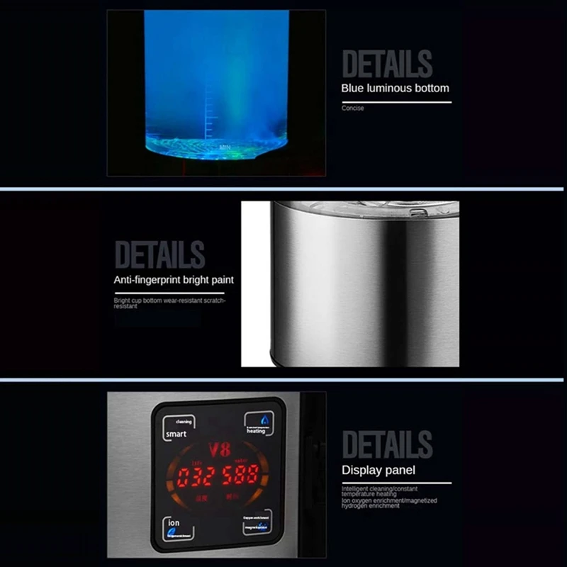 1 шт. электрическая машина для обогащения водородной воды емкость 2 л европейская