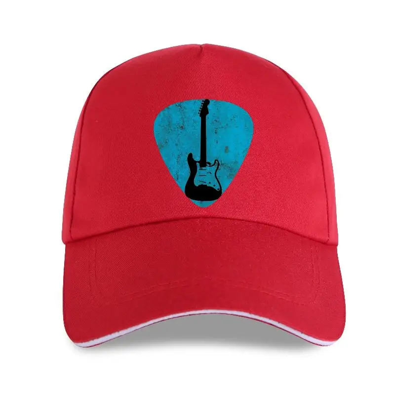 

new cap hat Guitar Pick Full Silhouette Mens Baseball Cap - Guitarist - Bass - Music - Acoustic