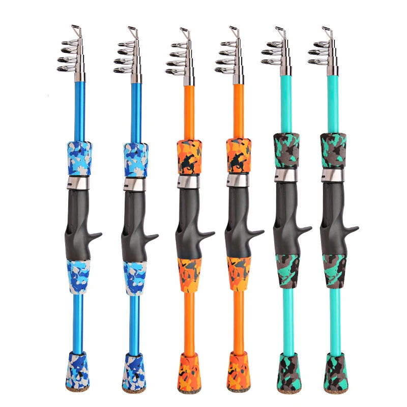 

NEW Retractable Fishing Rod Portable Sea Fishing Lure Rod Adjustable Universal Fishing Support