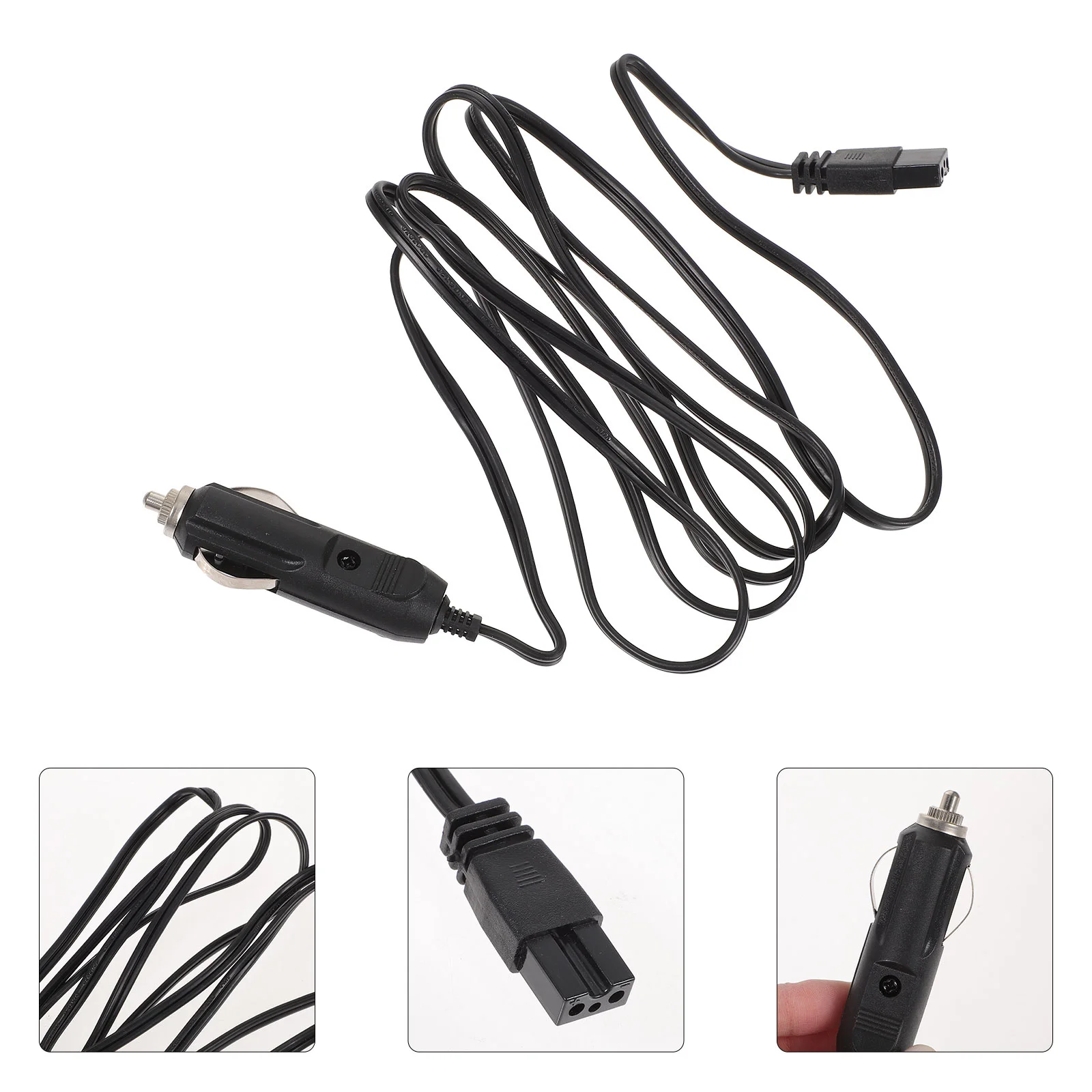 

Fridge Cord Power Car 12V Adapter Cable Mini Extension Dc Refrigerator Plug 2M 5A Cigar Replacement Auto Cool Box Vehicle Cooler