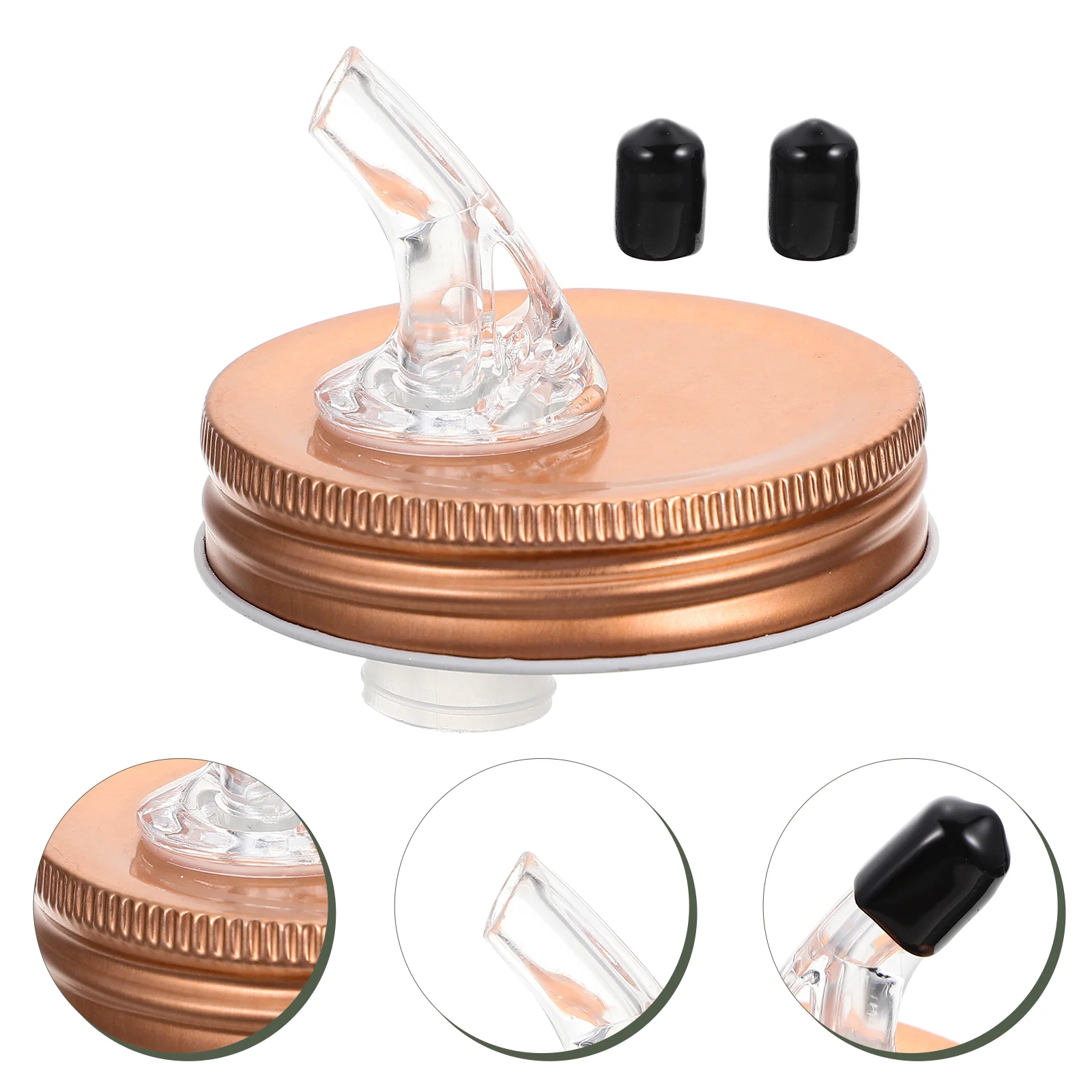 

Jar Spout Mason Pour Pourer Lidoil Lidsspoutsdispenser Mouth Bottle Wide Canning Flowolive Whiskey Nozzle Reusable Pourers