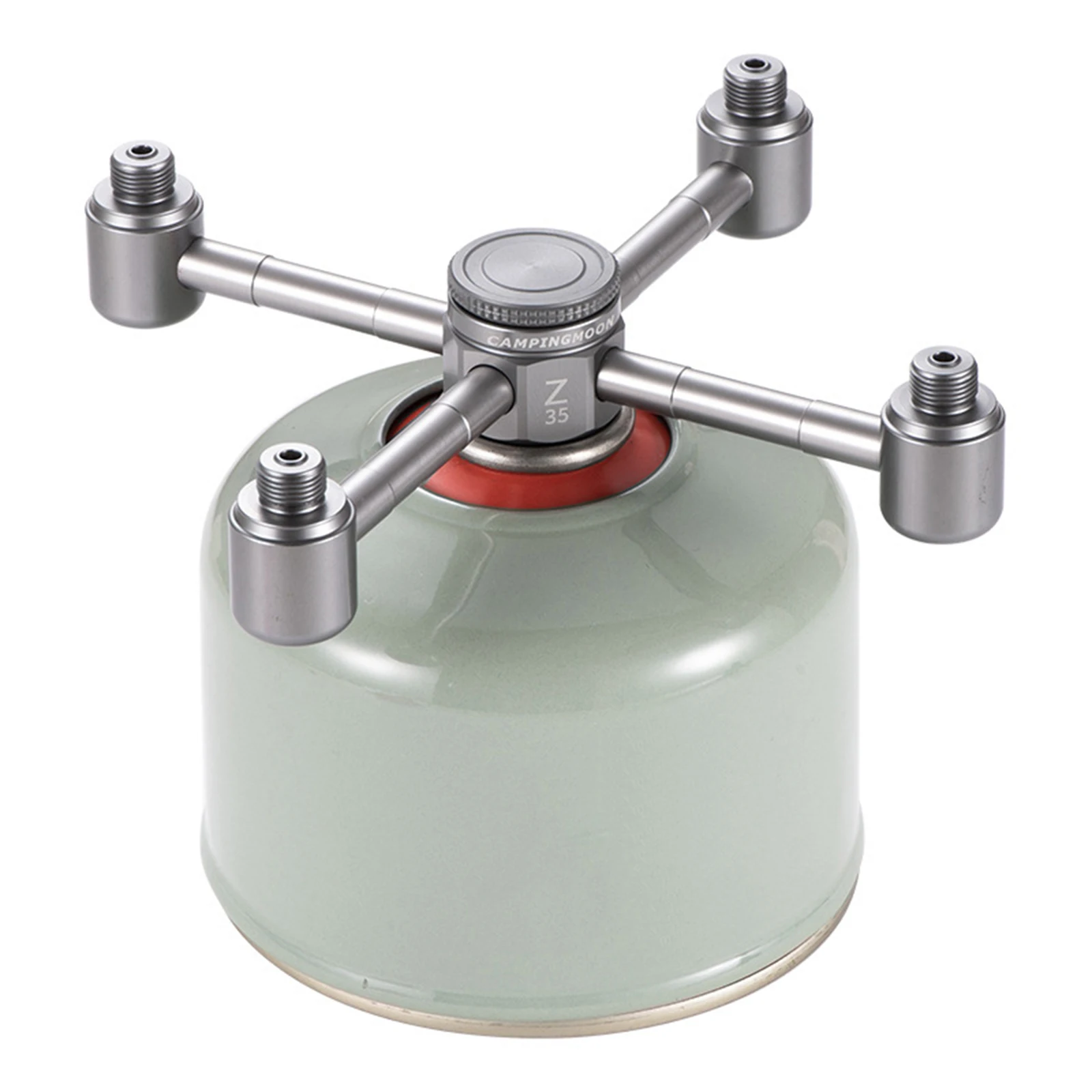 

Stove Adapter Multi Outlets Adapter Hot Sale Outdoor Camping Gas Stove Adapter For EN417 Valve Canister Device Lantern Connector
