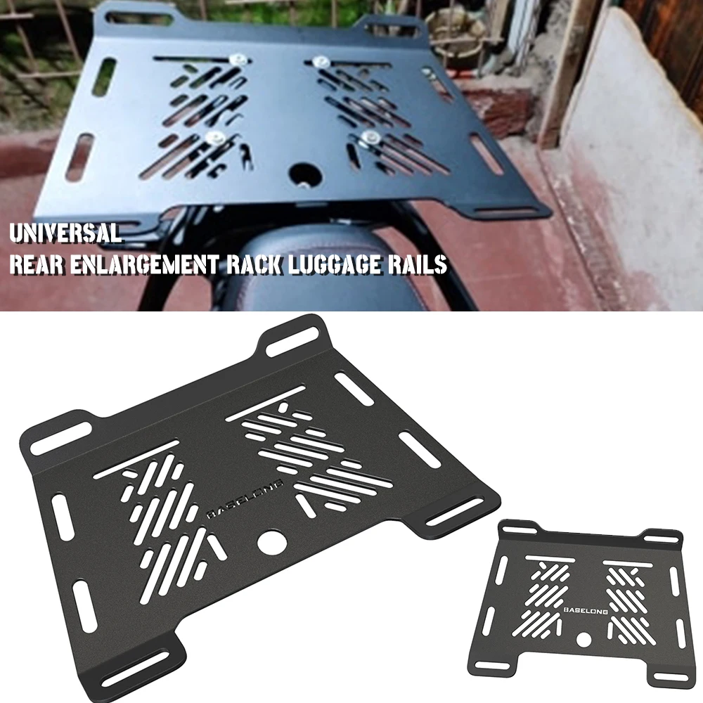 

For Royal Enfield Himalayan Scram411 Scram 411 2022 2023 Tail Racks Motorcycle Universal Rear Enlargement Rack Luggage Rails