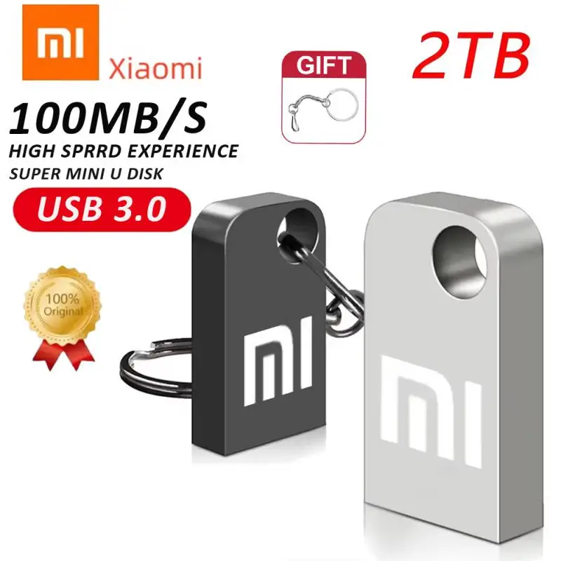 Металлический Высокоскоростной флеш-накопитель Xiaomi MIJIA Usb 512 на 1 ТБ 256 128 ГБ
