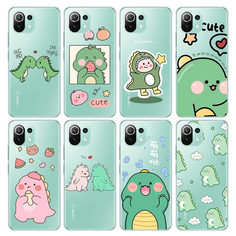 Прозрачный силиконовый чехол для Xiaomi Mi 12 11 11T 11i 10i 10T 10 9 9T SE Lite Pro Ultra