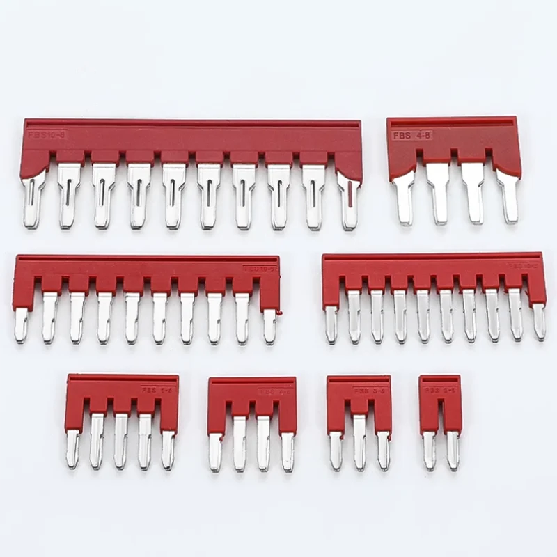 Фото Перемычка FBS PT ST 10-5/2-5 Контакты 2/3/4/5/10 PT2.5 ST2.5 PT/ST 2,5 мм Разъем Короткая деталь Соединительная короткая полоса №4