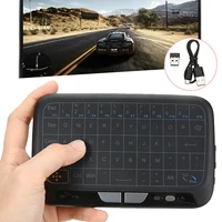 1pc 2 4ghz wireless touchpad keyboard usb rechargeable for windows wair mousegaming remote controller for andorid tv box