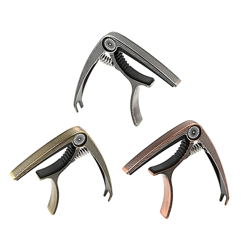 

Zinc Alloy Guitar Capo Guitar Clamp Electric Guitar Ukulele Banjo Mandolin Gift H8WC