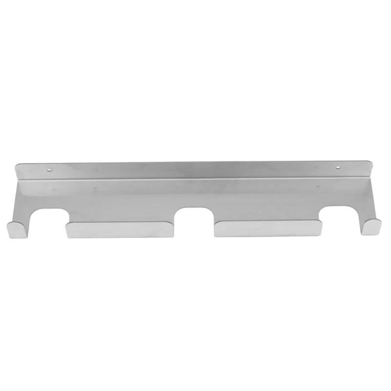 

Pizza Shovel Wall Rack Brushed Stainless Steel Pizza Peel Rack Wall Mounted Hanger Heavy Duty Pizza Shovel Holder