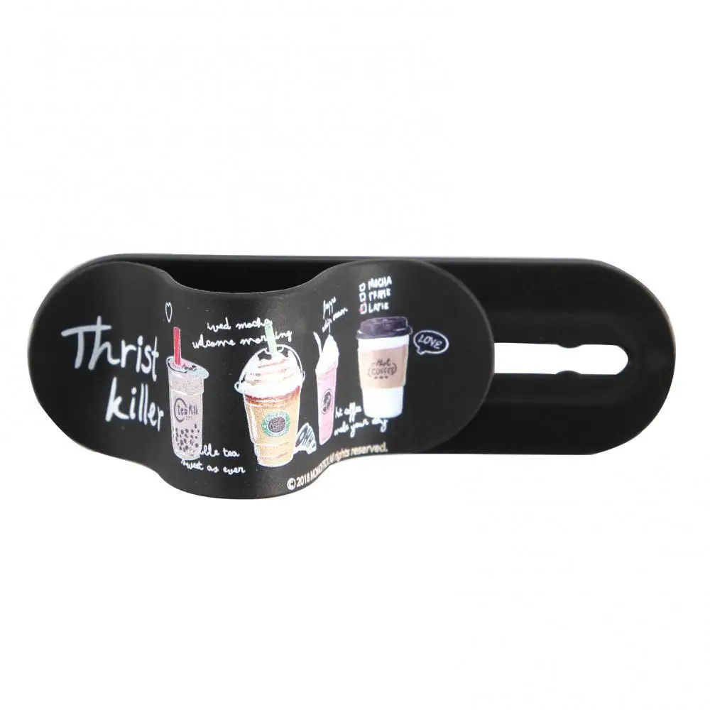 

Universal Milk Tea1 Pattern Finger Ring Holder Phone Strap Push Pull Grip Stand