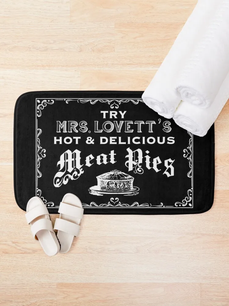 Коврик для ванной с мясовыми пирогами Mrs. Lovett's гаджеты приборы входа в дом