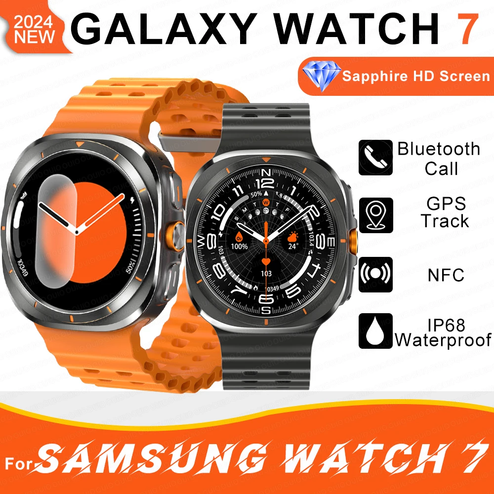 Новинка для Samsung Galaxy 7 Ultra оригинальные умные часы с HD-экраном многофункциональный