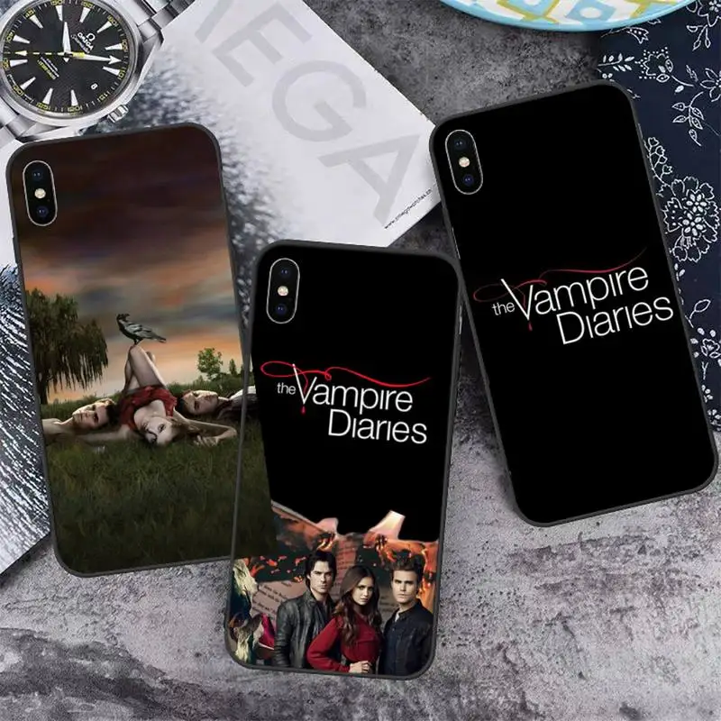 

the Vampire Diaries Phone Case for iPhone 11 12 13 pro XS MAX 8 7 6 6S Plus X 5S SE 2020 XR mini