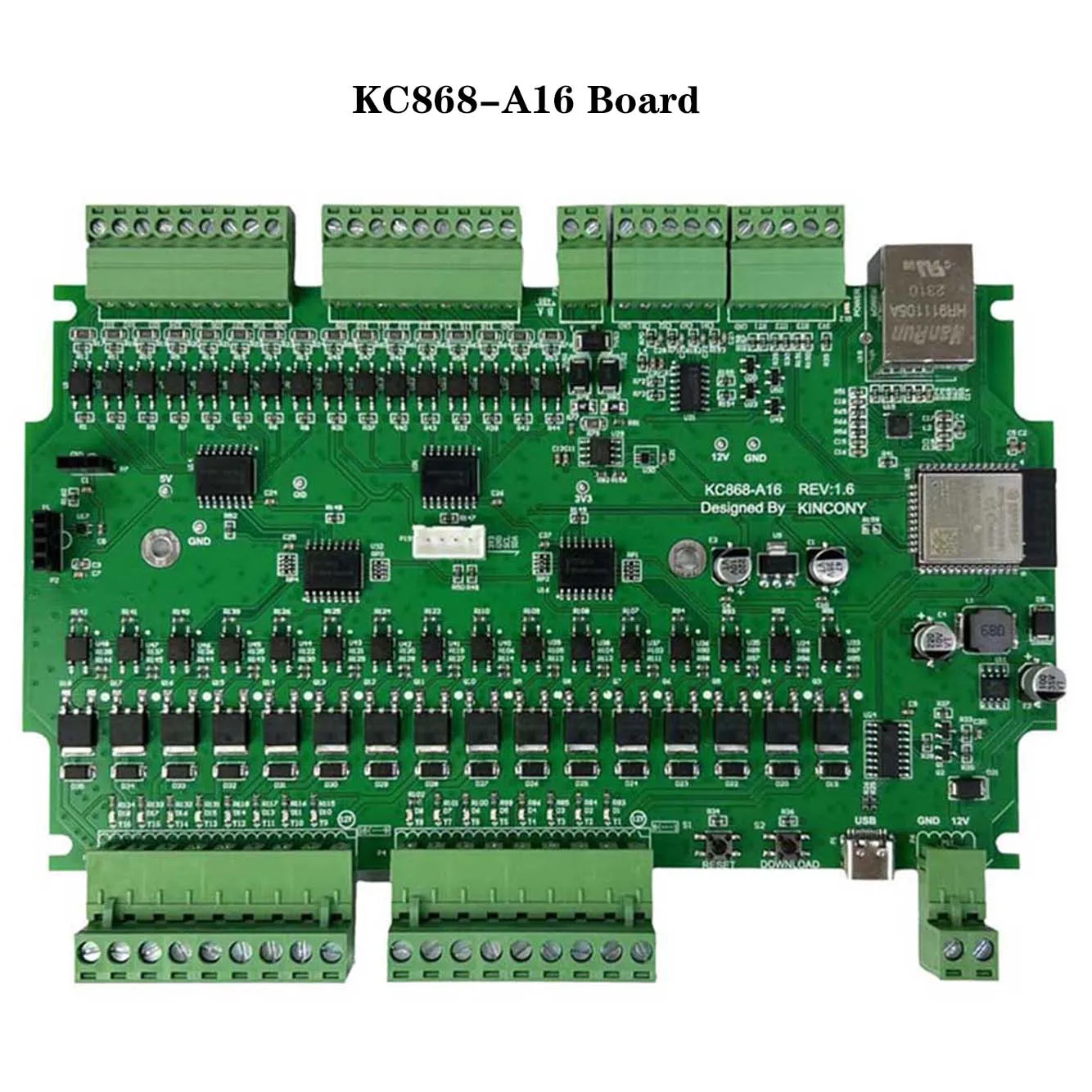 

Программируемая релейная плата KinCony A16 ESP32