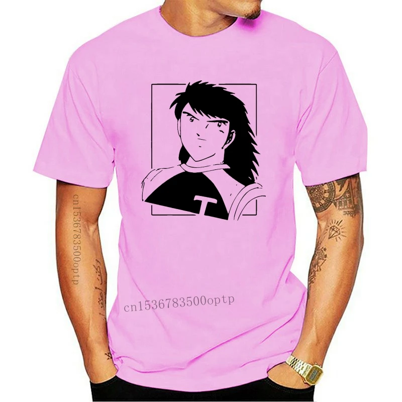 

Camiseta с принтом acebo e BENJI Mark, camisa с мультяшными рисунками капитана Tsubasa, манга, кальцио, cotone
