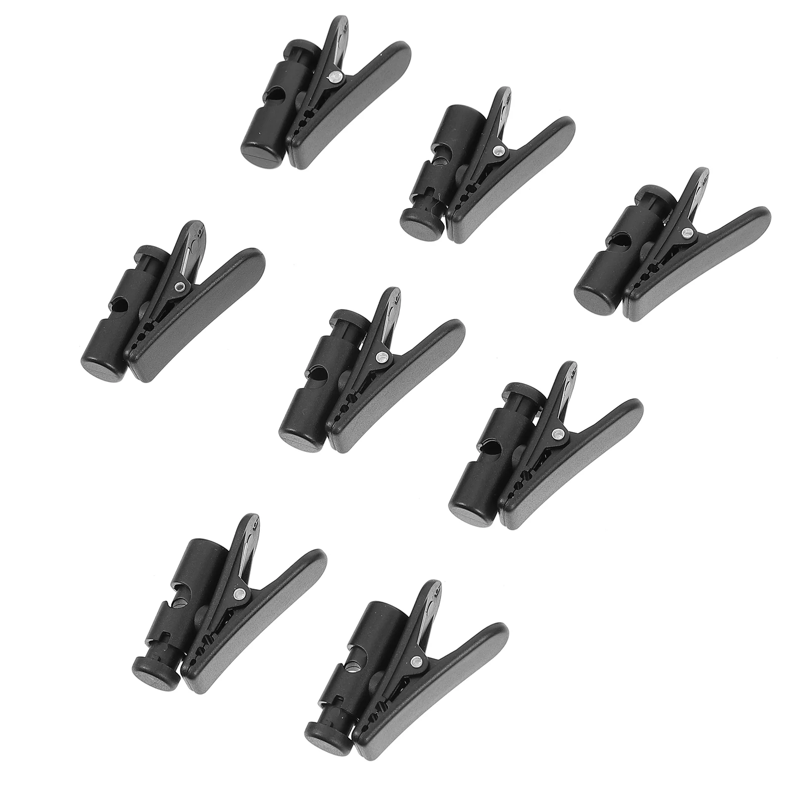 

8Pcs Durable Portable Exquisite Headphone Clamps Headset Clips Headset Holder