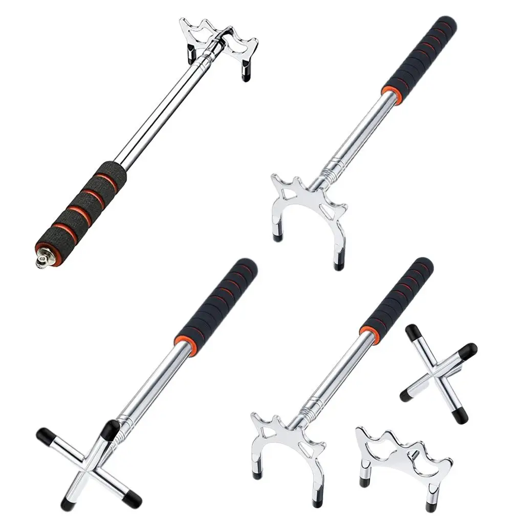 

Retractable Billiards Pool Cue Bridge Stick with Removable Bridge Head for Snooker
