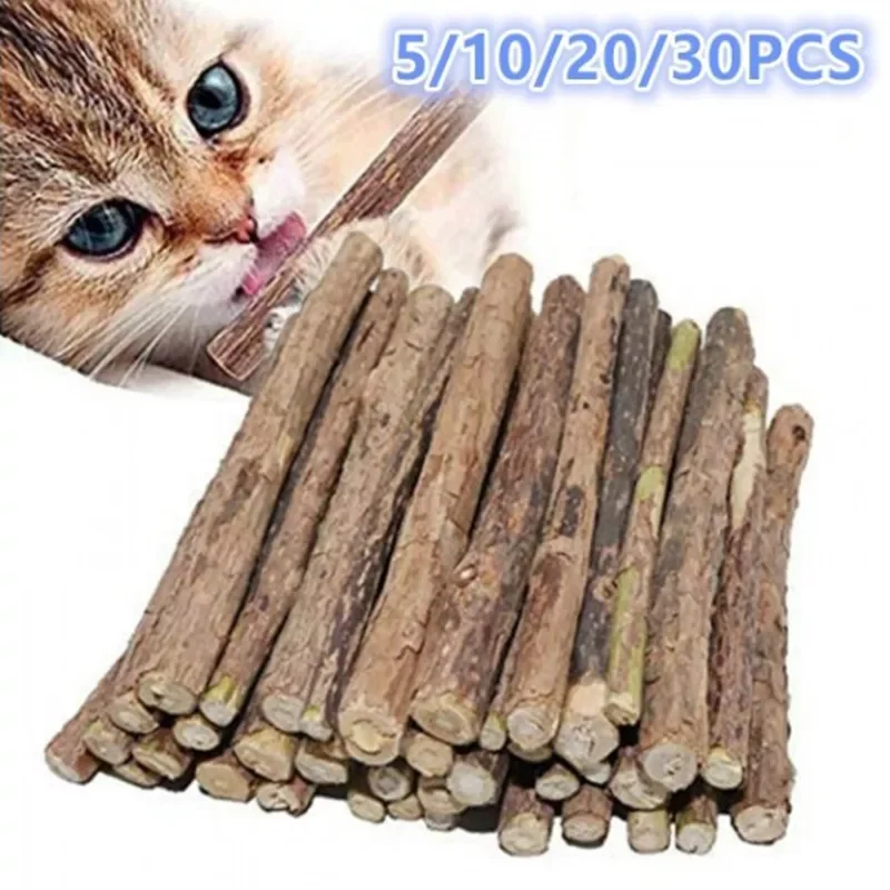 

Natural Catnip Stick Cat Cleaning Teeth Molar Toothpaste Stick Silvervine Actinidia Fruit Cat Snacks Sticks Pet Cat Cleaning