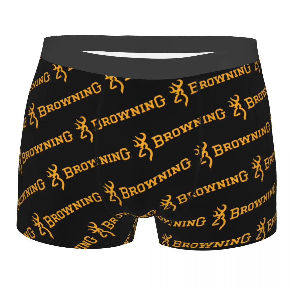 

Browning Boxer Shorts For Men Sexy 3D Printed Underwear Panties Briefs Breathable Underpants