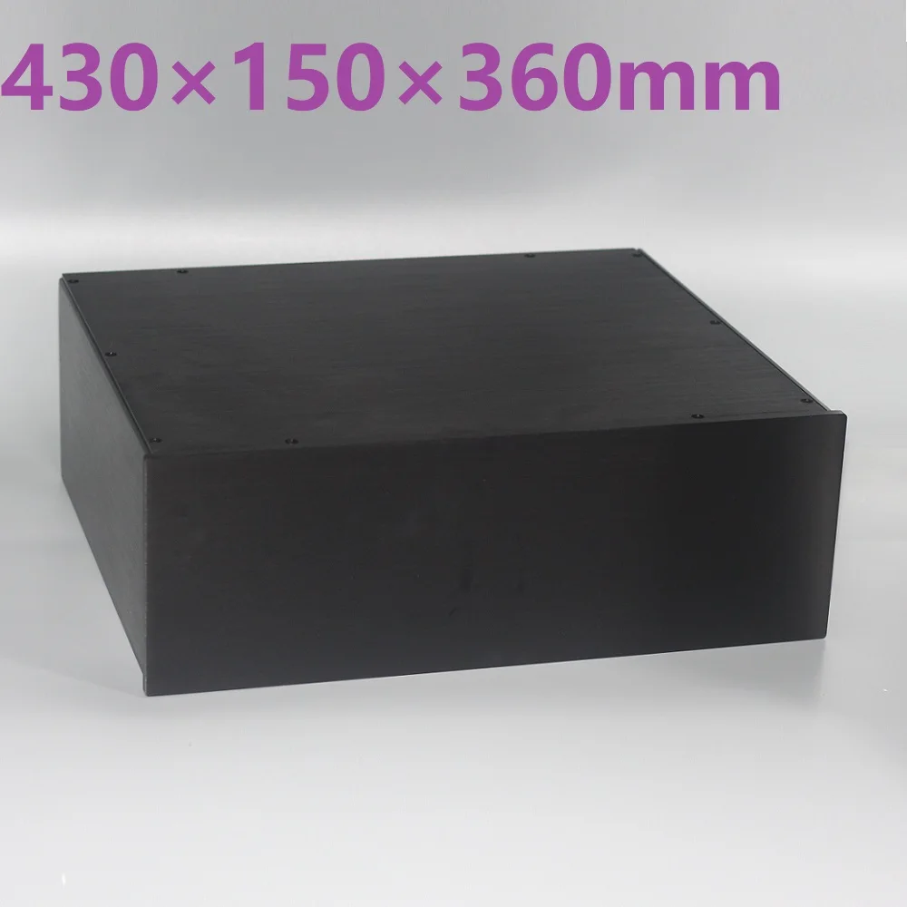 

Анодированный алюминиевый корпус для наушников 430x150x408 мм