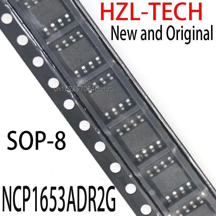 

5PCS New and Original SOP 1653A SOP8 NCP1653ADR SOP-8 NCP1653A NCP1653ADR2G