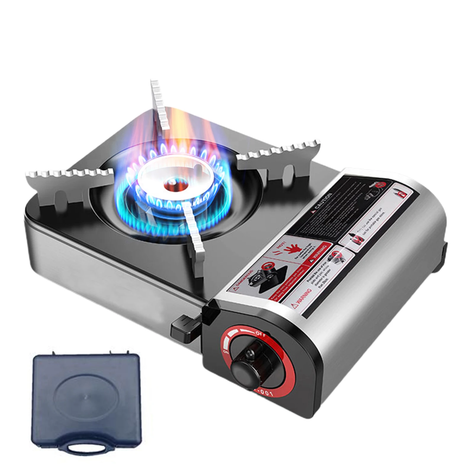 

Cassette Stove Portable Mini Cassette Furnace Single Burner Stove Camping And Backpacking Essentials Piezo Electric Ignition