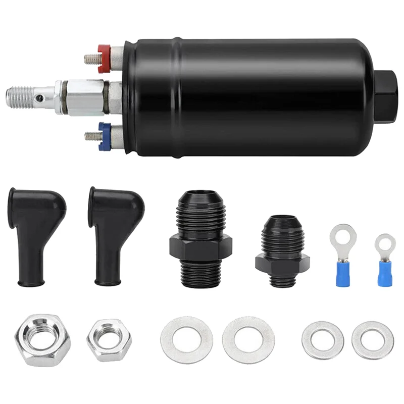 Универсальный внешний линейный топливный насос емкостью 300 л/ч заменяет 0580254044